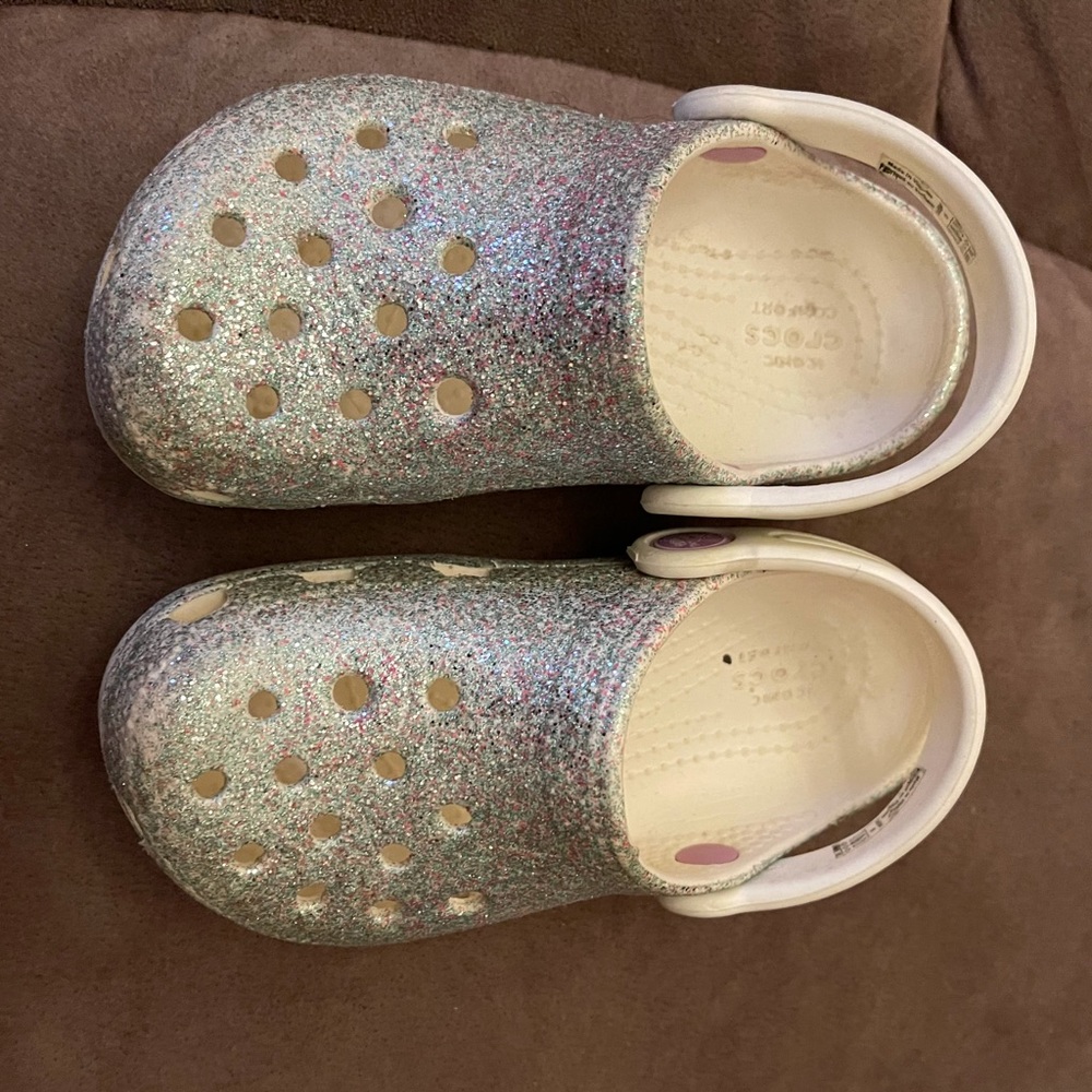 Kids’ Classic Glitter Clog
